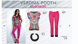 Eine Bluse aus der aktuellen "Verona Pooth Kollektion 2013"  