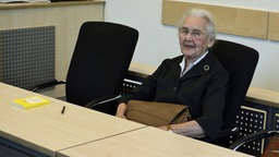 Ursula Haverbeck, 02.09.2016, Amtsgericht Detmold (Nordrhein-Westfalen). © Julian Feldmann Foto: Julian Feldmann