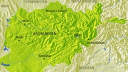 Karte Afghanistan © NDR 