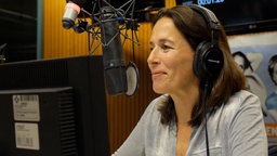 Anne Will moderiert auf RADIO EINS © Radio Eins 