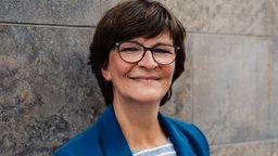 Ein Porträtbild von der SPD-Vorsitzenden Saskia Esken. © Anne Hufnagl Foto: Anne Hufnagl
