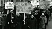 Protestierende Studenten  