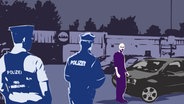 Autodiebstahl in der EU (Symbolbild) © NDR 