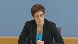 Annegret Kramp-Karrenbauer (CDU), Verteidigungsministerin © NDR 
