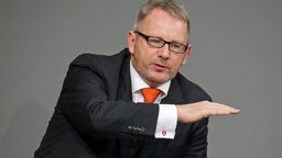 Johannes Kahrs, 2016 haushaltspolitischer Sprecher der SPD im Bundestag  