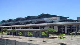 Das Flughafenterminal in Manila.  