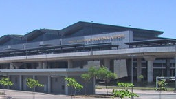 Das Flughafenterminal in Manila  