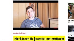 Martin Sellner, Identitäre Bewegung Österreich, auf jouwatch © NDR Foto: Screenshot