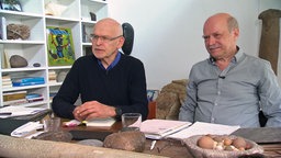 Günter Wallraff (l.) und Jörg Heimbrecht © NDR Foto: Screenshot