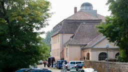 "Gedächtnisstätte" im Rittergut in Guthmannshausen bei Weimar  