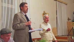 Hans Püschel und Ursula Haverbeck  