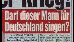 Schlagzeile in einer Zeitung © NDR 