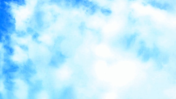 Blauer Himmel mit lichtdurchfluteten Schönwetterwolken als Symbolbild für die sogenannte "Lichtnahrung". © NDR Foto: Screenshot