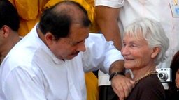 Margot Honecker und Daniel Ortega