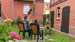 Andreas T. während des Interviews mit Panorama. © NDR