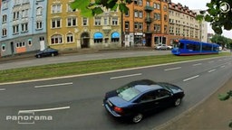 Die Straße in der Kasseler Nordstadt, in der Mord geschah (Screenshot).  © NDR