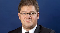 Holger Apfel (NPD), Fraktionsvorsitzender der NPD im Landtag Sachsen © dpa - Report Foto: Ralf Hirschberger