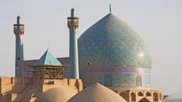 Schah-Moschee auf dem zentralen Meidan-Platz in Isfahan © dpa - Report Foto: Boris Roessler