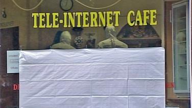 Ein Internet-Café in Kassel, in dem einer der NSU-Morde verübt wurde. © NDR 
