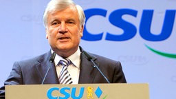 Der bayerische Ministerpräsident Horst Seehofer © dpa-Bildfunk 