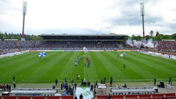 Das Wildparkstadion in Karlsruhe. © picture-alliance Foto: Markus Gilliar