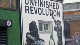 Wandgemälde der IRA  