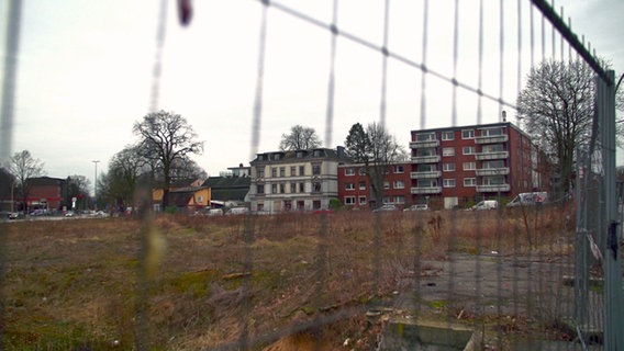 Eine freie Grundstücksfläche in Hamburg-Bahrenfeld  