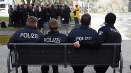 Polizeischüler der Polizeiakademie Berlin  