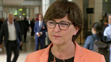 Saskia Esken, SPD-Chefin © NDR/ARD Foto: Screenshot