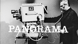 Panorama 60 Jahre: Ein Mann steht hinter einer Kamera, dazu der Schriftzug "Panorama" © NDR/ARD Foto: Screenshot